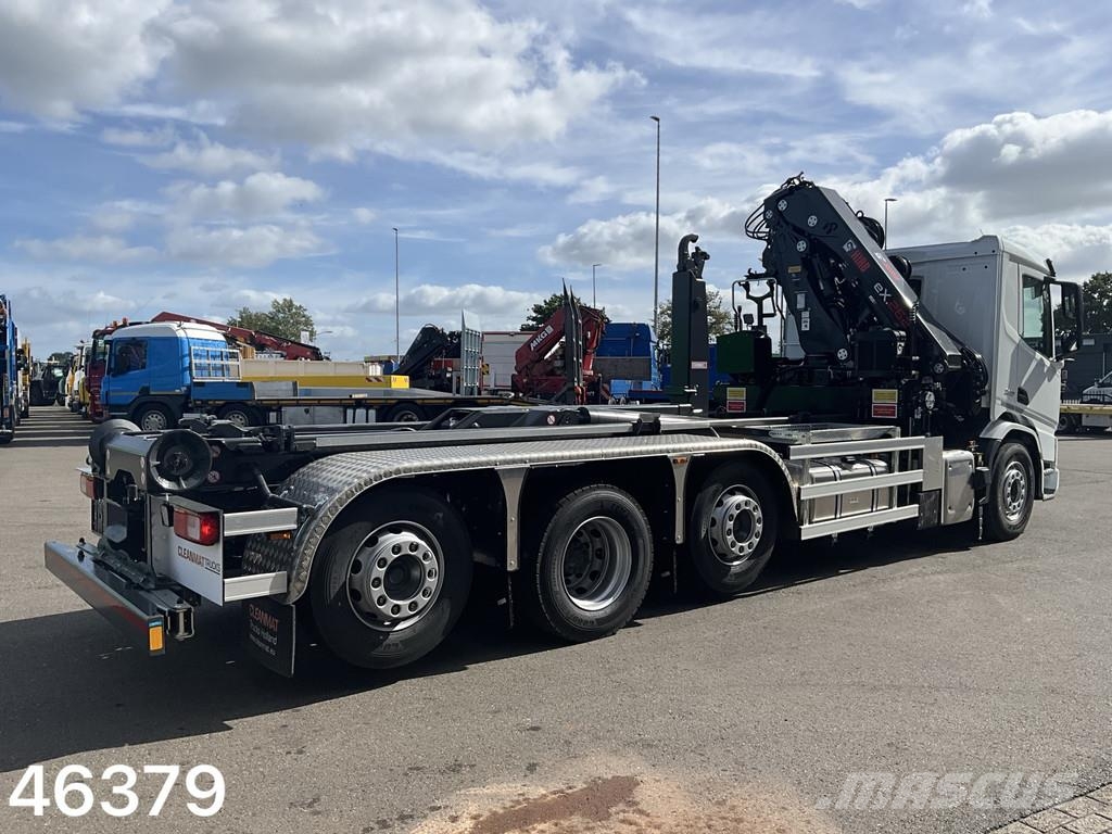 DAF FAQ XD 450 8x2 Hiab 26 Tonmeter laadkraan Камиони с кран с кука