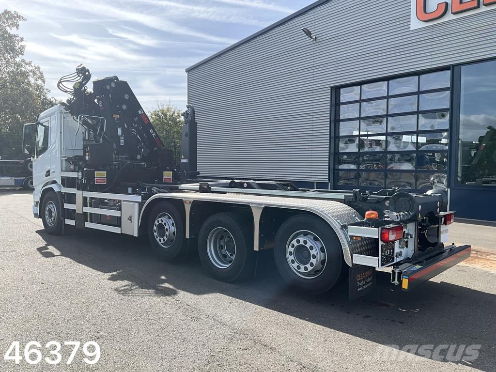 DAF FAQ XD 450 8x2 Hiab 26 Tonmeter laadkraan Камиони с кран с кука