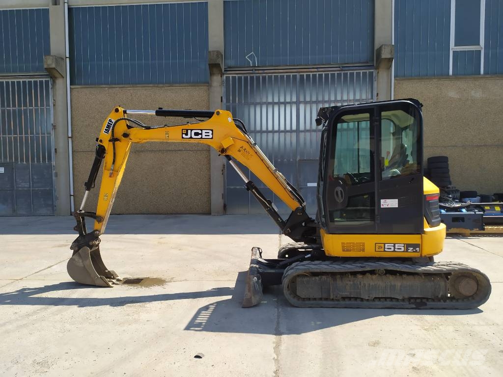 JCB 55 Z حفارات صغيرة أقل من 7 طن (حفارات صغيرة)