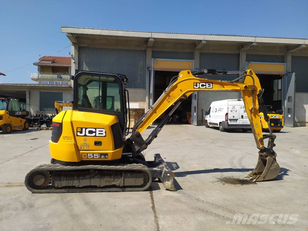 JCB 55 Z حفارات صغيرة أقل من 7 طن (حفارات صغيرة)