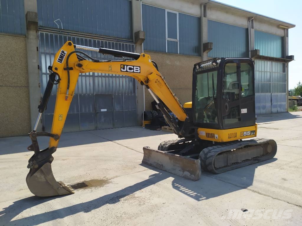 JCB 55 Z حفارات صغيرة أقل من 7 طن (حفارات صغيرة)