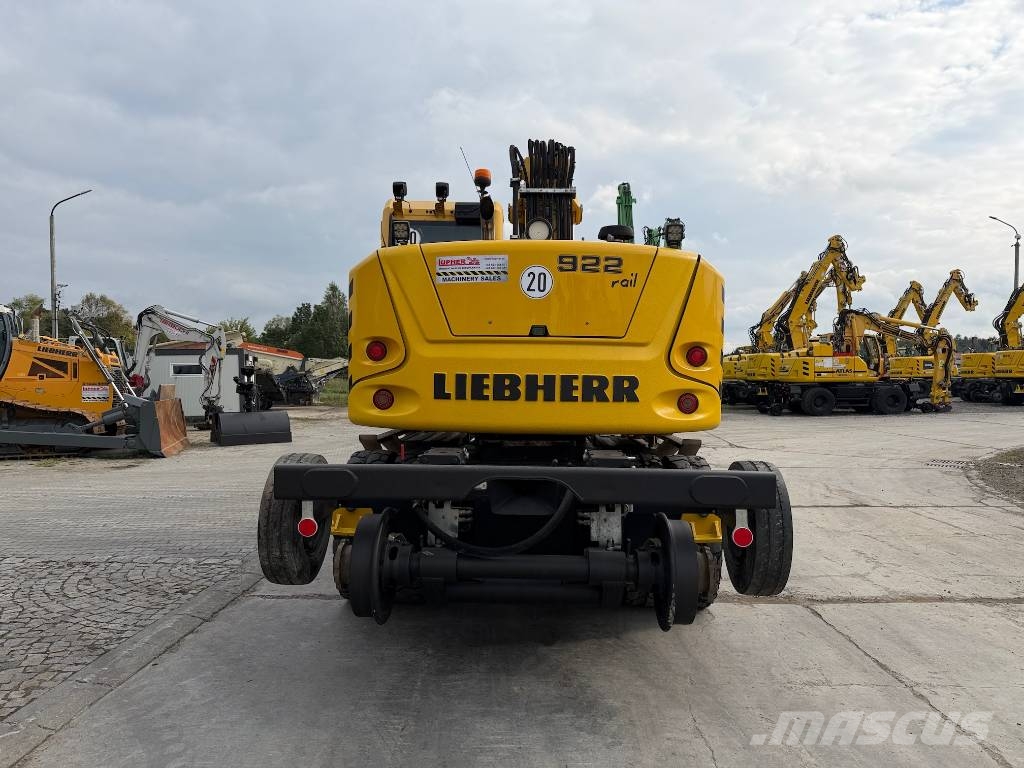 Liebherr A922 Rail Litronic Hjulgravere