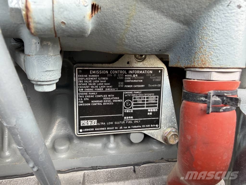 Liebherr A922 Rail Litronic Hjulgravere