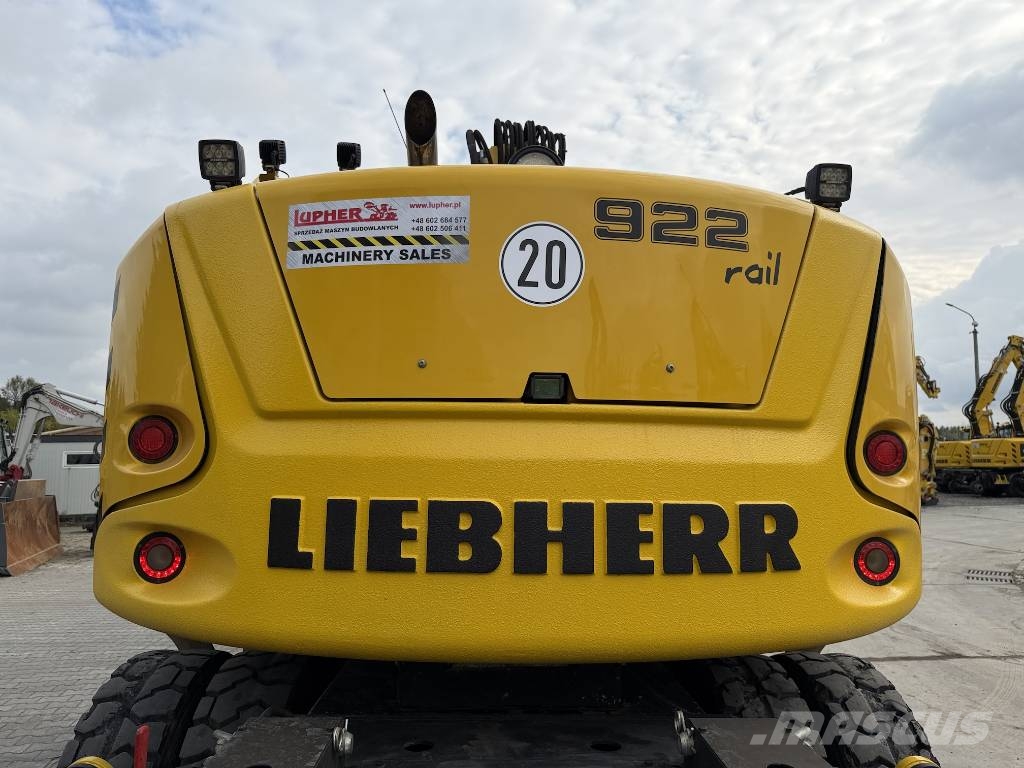Liebherr A922 Rail Litronic Hjulgravere