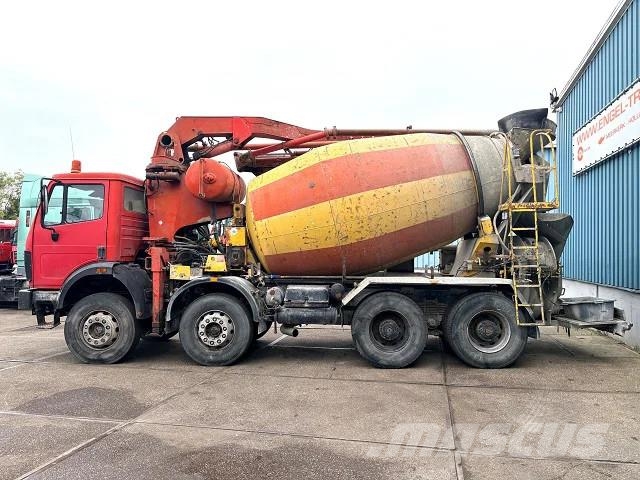 Mercedes-Benz SK 3229B V8 MIXER + 21 METER PUTZMEISTER CONCRETE Betooni pumpautod