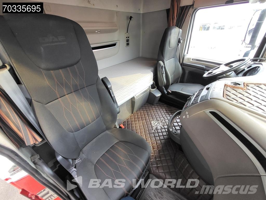 DAF XF 480 XF 6X2 NL-Truck APK VDL S-25-6200 container Sunkvežimiai su keliamuoju kabliu