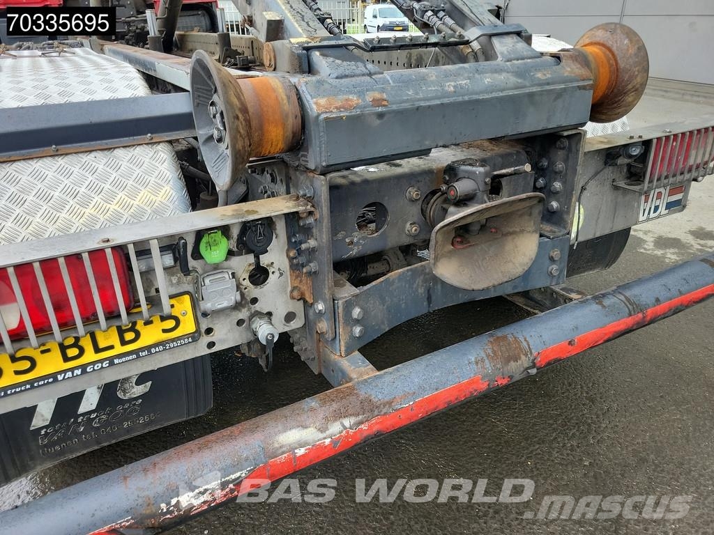 DAF XF 480 XF 6X2 NL-Truck APK VDL S-25-6200 container Sunkvežimiai su keliamuoju kabliu