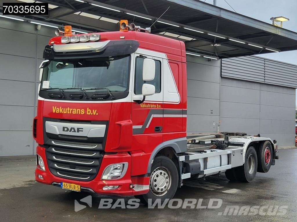 DAF XF 480 XF 6X2 NL-Truck APK VDL S-25-6200 container Camion ampliroll