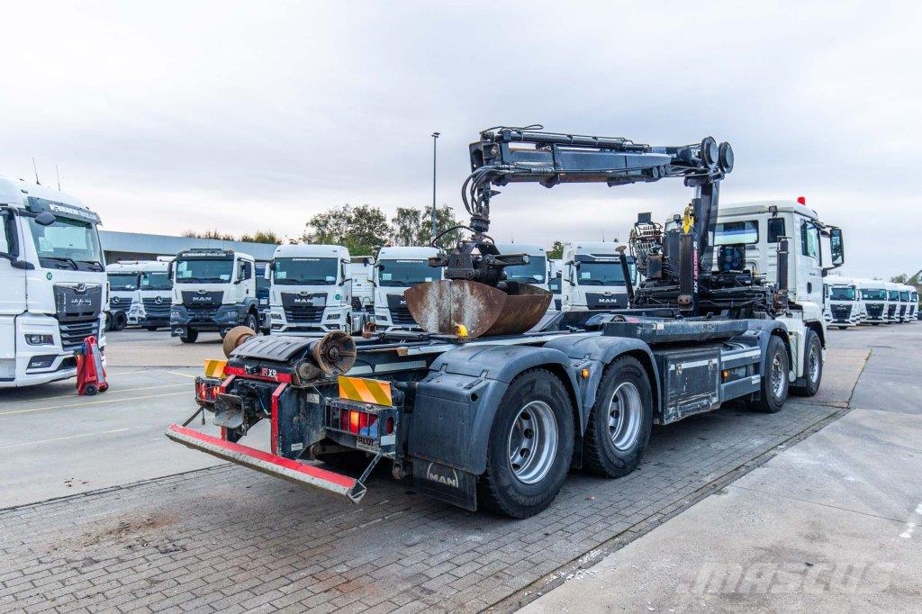MAN TGS 35.400 BL - HIAB 144 E-2 DUO Camiones polibrazo
