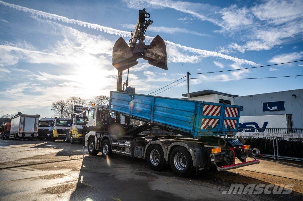 MAN TGS 35.400 BL - HIAB 144 E-2 DUO 工程吊钩车