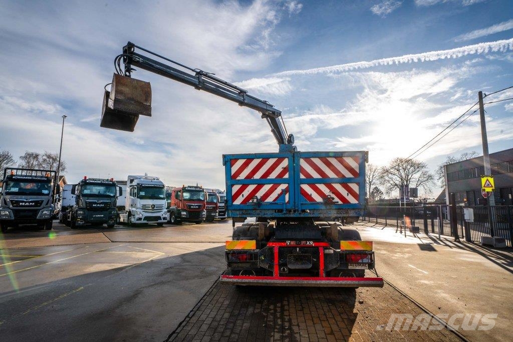 MAN TGS 35.400 BL - HIAB 144 E-2 DUO 工程吊钩车