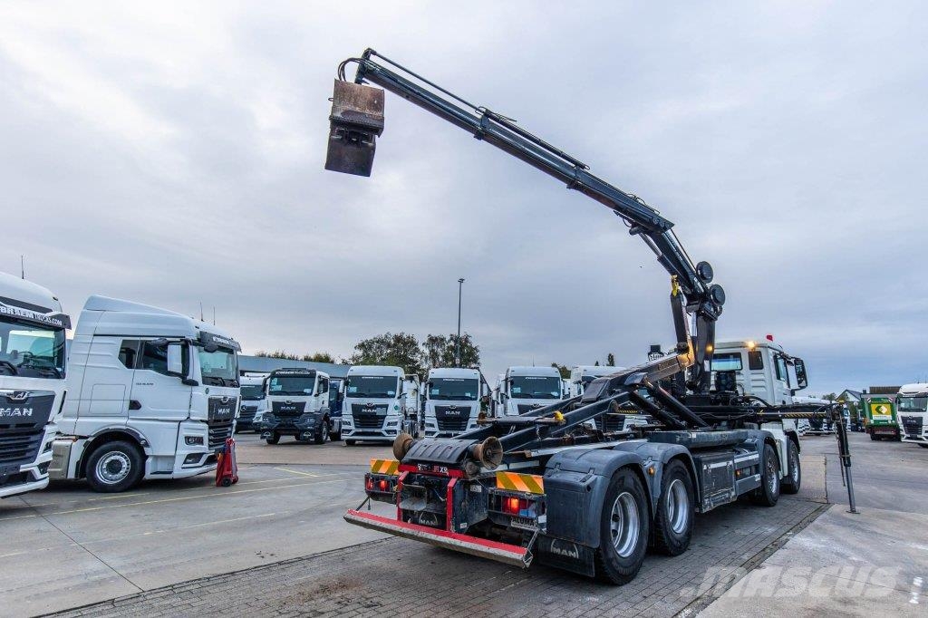 MAN TGS 35.400 BL - HIAB 144 E-2 DUO Camiones polibrazo