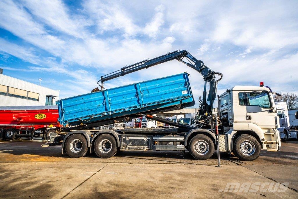 MAN TGS 35.400 BL - HIAB 144 E-2 DUO 工程吊钩车
