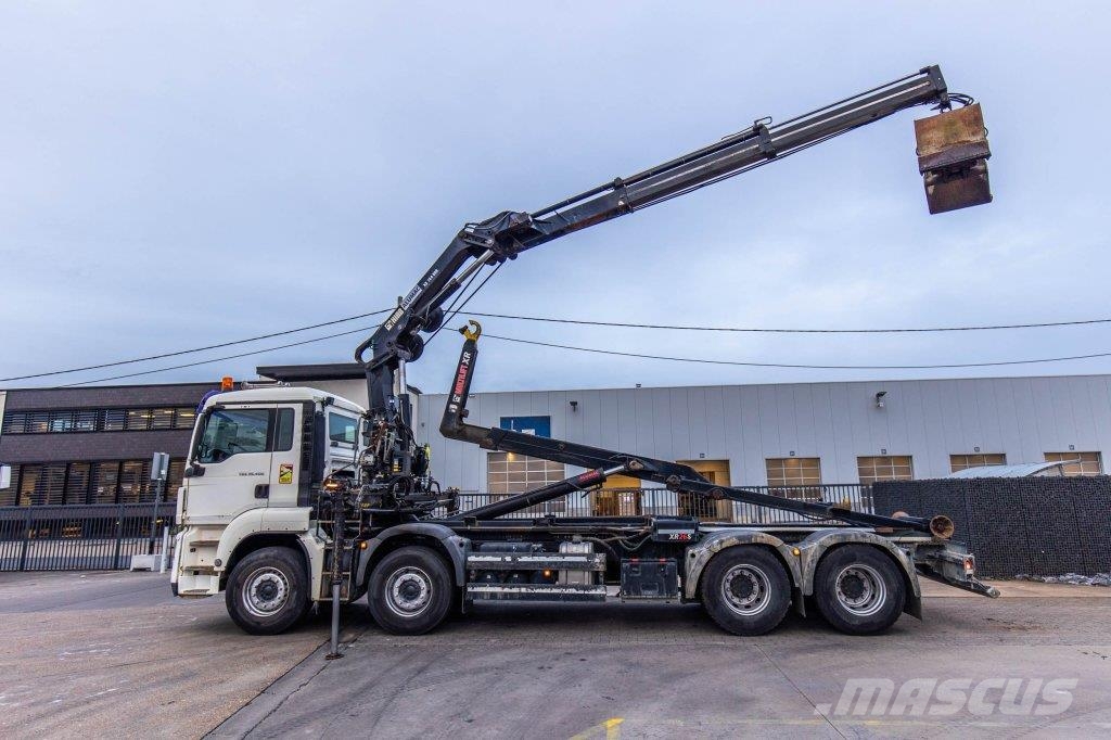 MAN TGS 35.400 BL - HIAB 144 E-2 DUO Camiones polibrazo