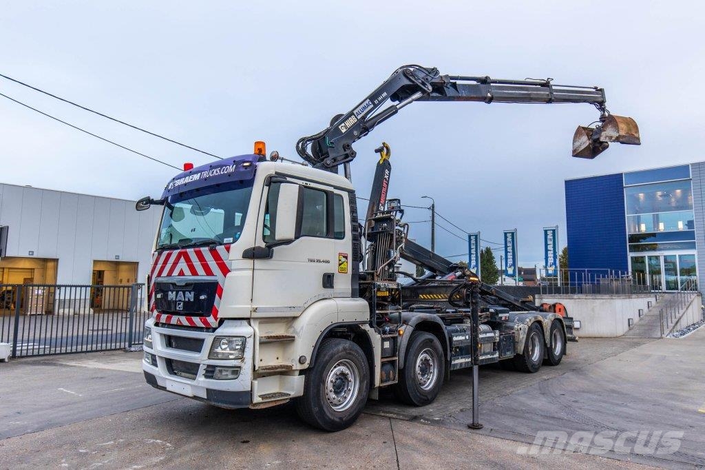 MAN TGS 35.400 BL - HIAB 144 E-2 DUO Camiones polibrazo