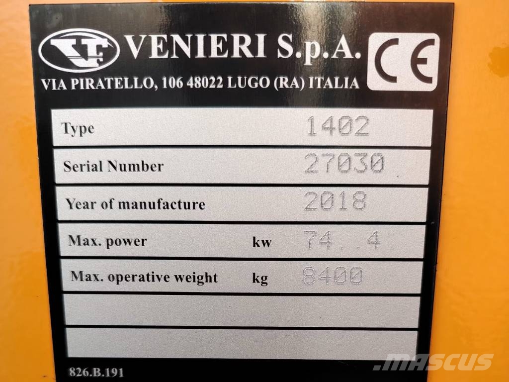 Venieri 7.63 C Hjullastare