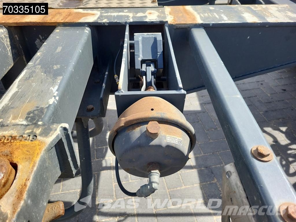 Bulthuis ASGA 06 2 axles Steering Axle مقطورات حاويات