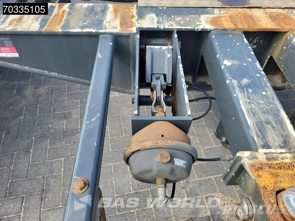 Bulthuis ASGA 06 2 axles Steering Axle مقطورات حاويات