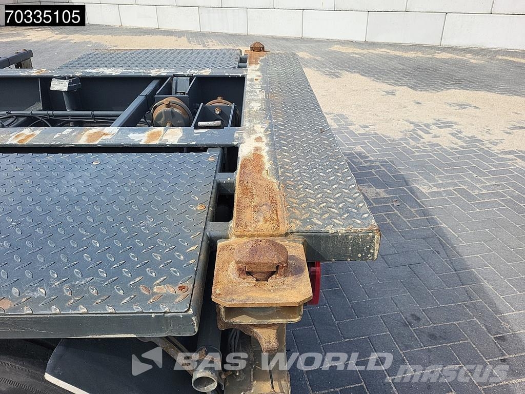 Bulthuis ASGA 06 2 axles Steering Axle Kontejnerske prikolice