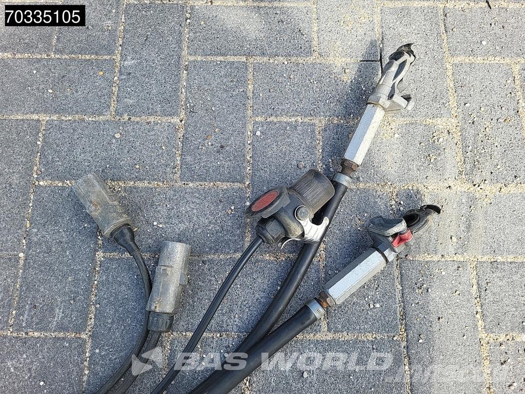 Bulthuis ASGA 06 2 axles Steering Axle مقطورات حاويات