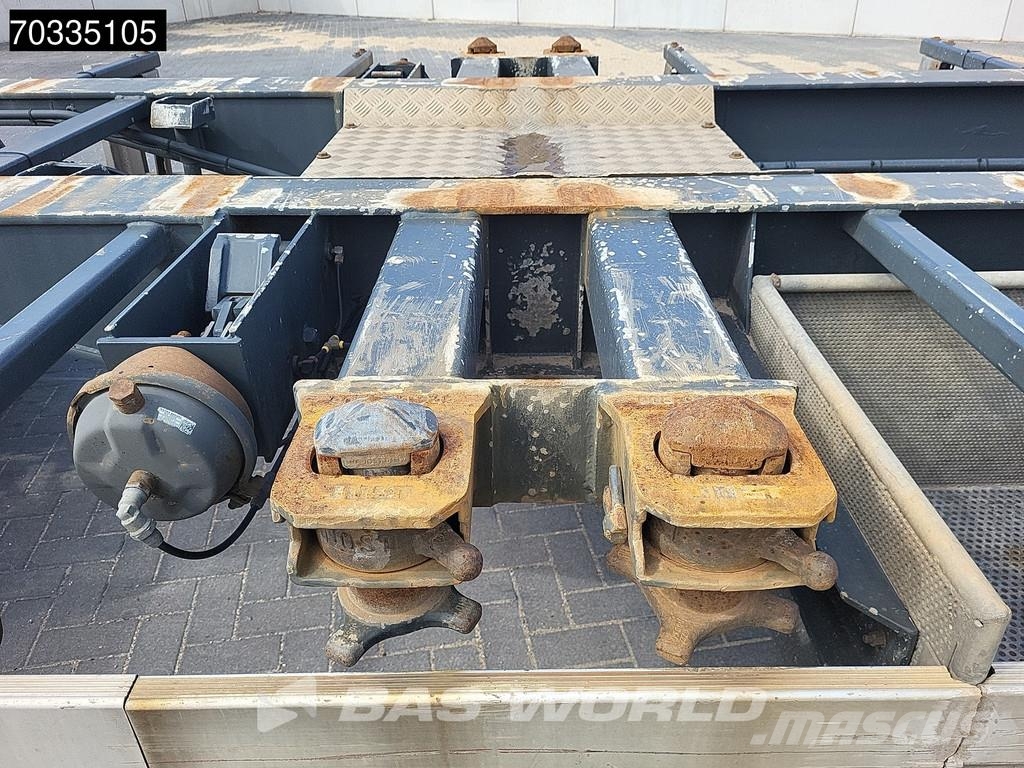 Bulthuis ASGA 06 2 axles Steering Axle Kontejnerske prikolice