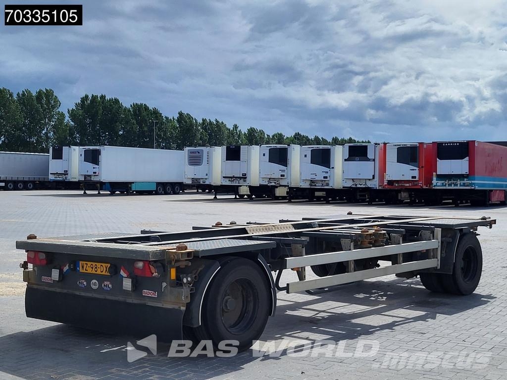 Bulthuis ASGA 06 2 axles Steering Axle مقطورات حاويات