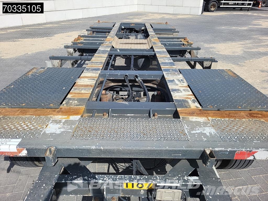 Bulthuis ASGA 06 2 axles Steering Axle مقطورات حاويات