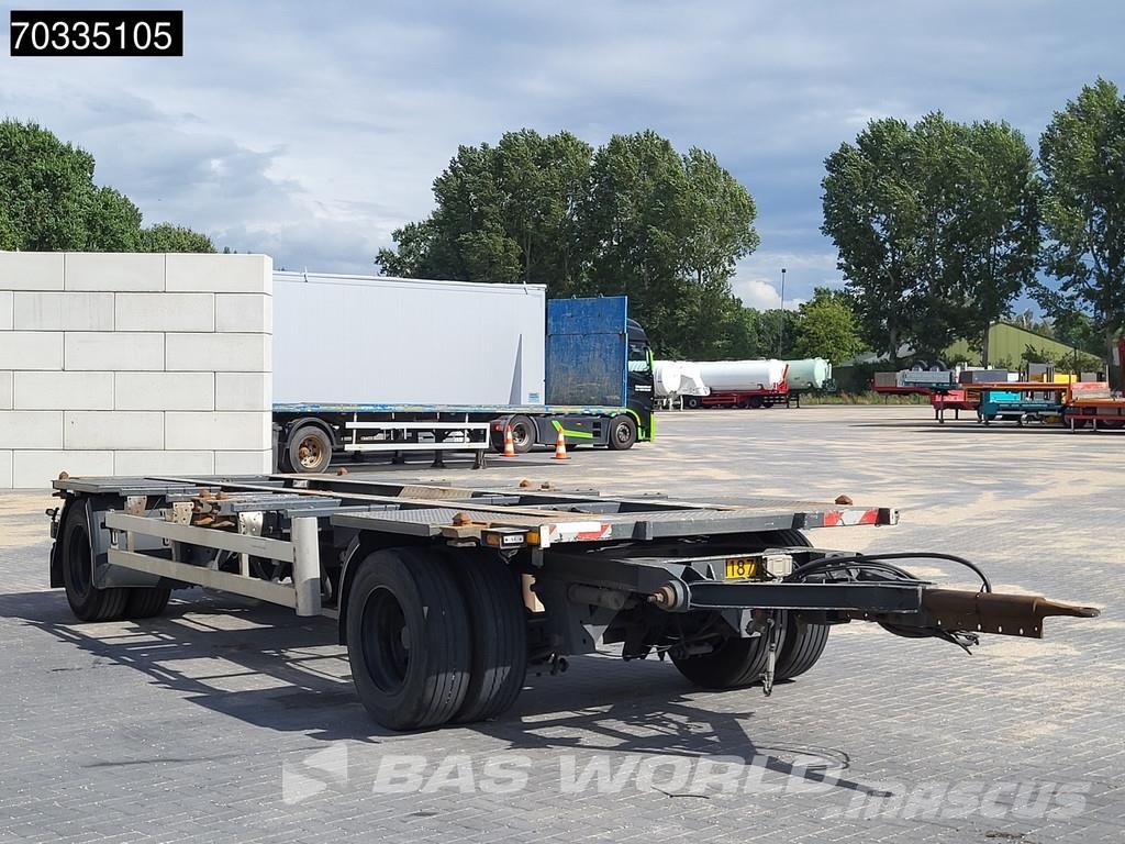 Bulthuis ASGA 06 2 axles Steering Axle Kontejnerske prikolice