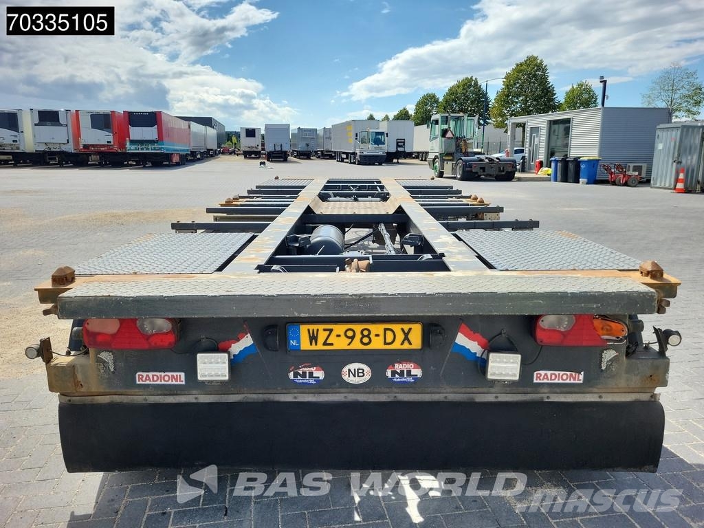 Bulthuis ASGA 06 2 axles Steering Axle Kontejnerske prikolice