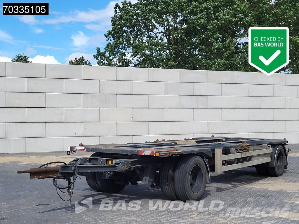 Bulthuis ASGA 06 2 axles Steering Axle مقطورات حاويات