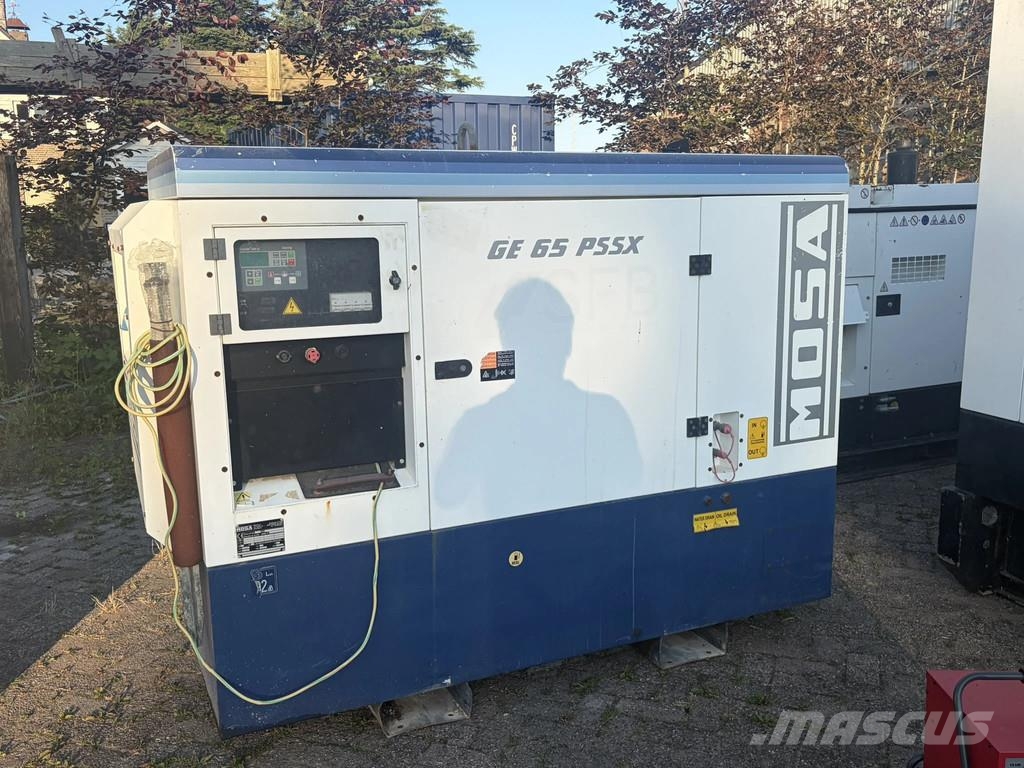 Mosa GE 65 PS SX 65 kVA aggregaat generatorset Dīzeļģeneratori