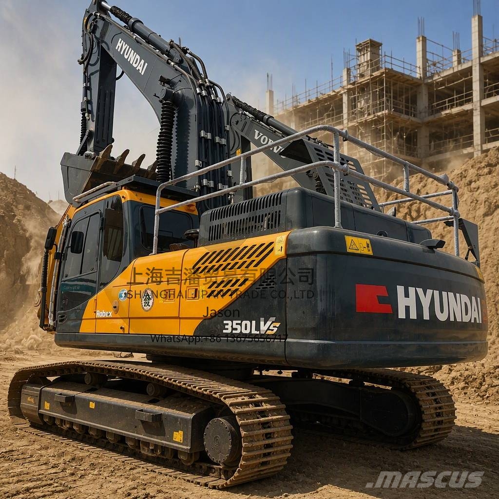 Hyundai Robex 350 L VS Raupenbagger