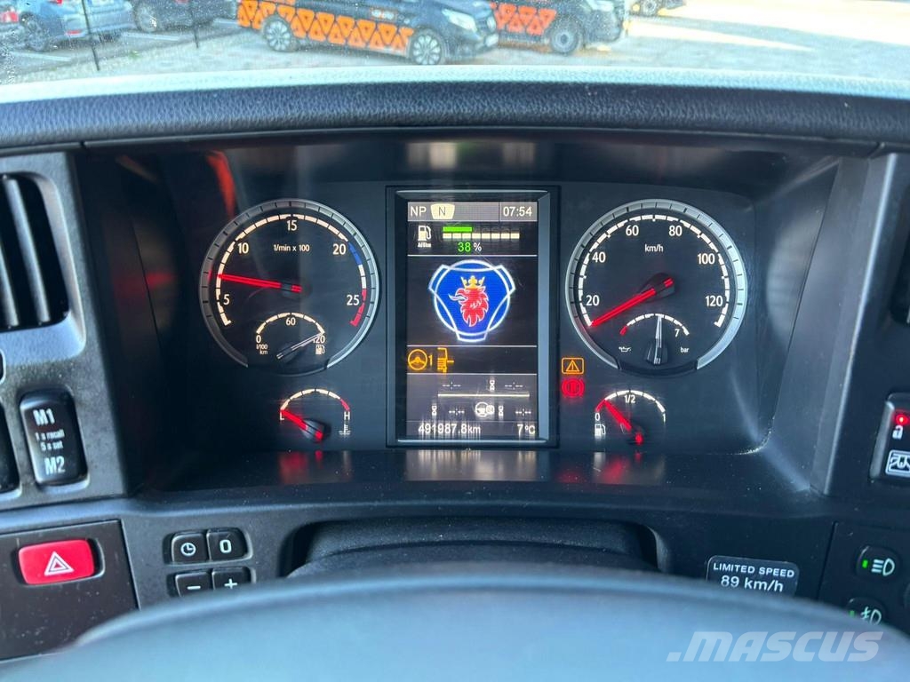Scania G 490 8x4*4 PK 65002 SH / JIB CONNECTION / PLATFOR شاحنات الرافعات