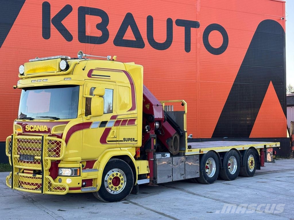 Scania G 490 8x4*4 PK 65002 SH / JIB CONNECTION / PLATFOR شاحنات الرافعات