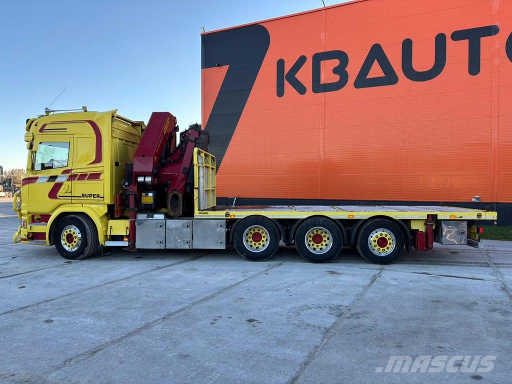Scania G 490 8x4*4 PK 65002 SH / JIB CONNECTION / PLATFOR شاحنات الرافعات