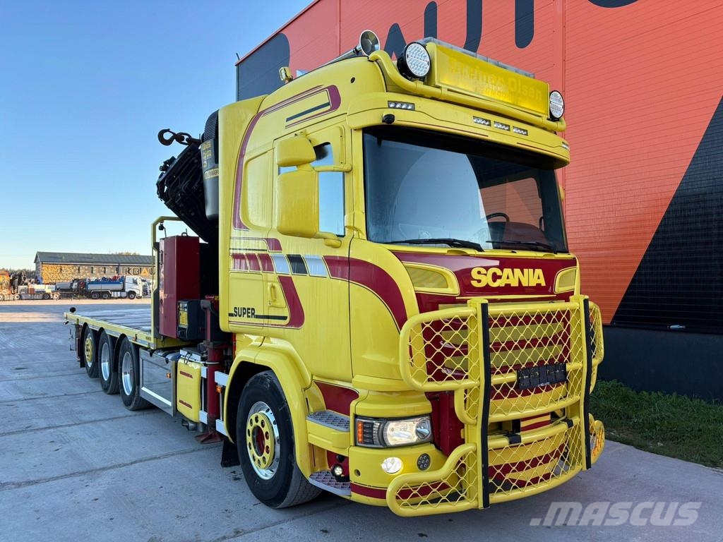 Scania G 490 8x4*4 PK 65002 SH / JIB CONNECTION / PLATFOR شاحنات الرافعات