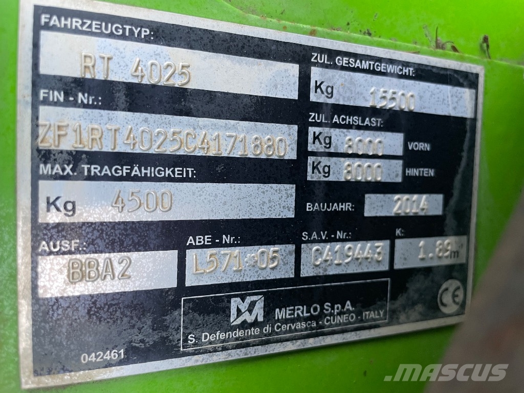 Merlo 45.210MCSS ROTO Teleskoplæssere
