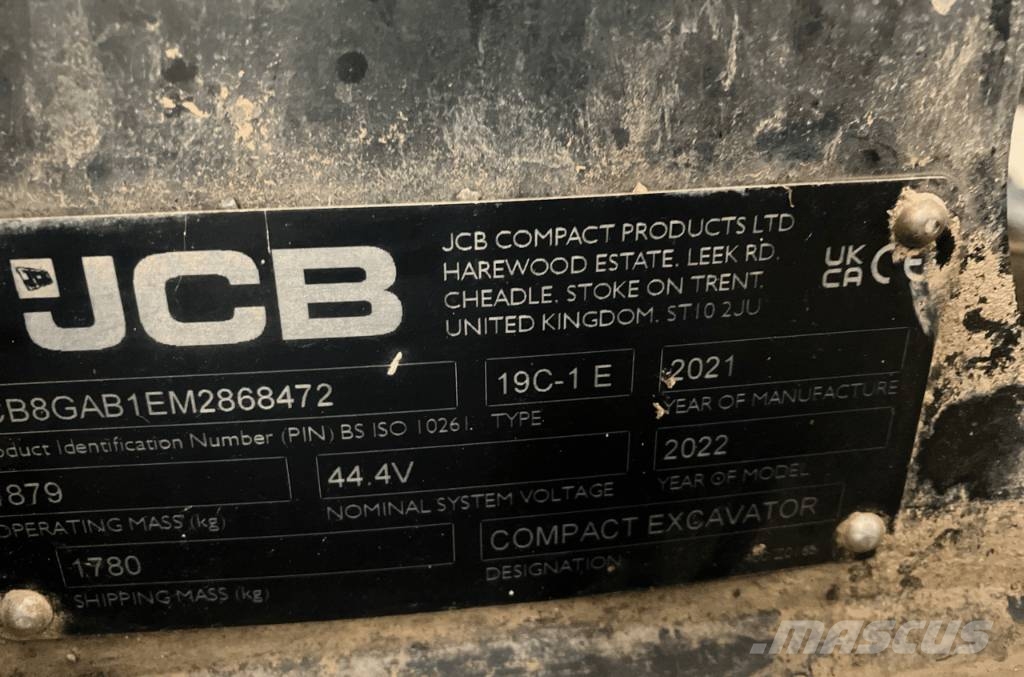 JCB 19 C-1 E Minikaivukoneet < 7t
