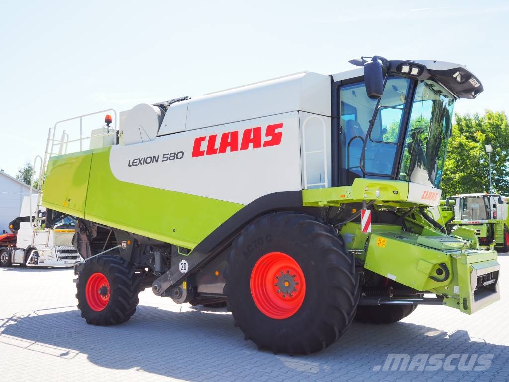 CLAAS Lexion 580 + V900 Kombajni