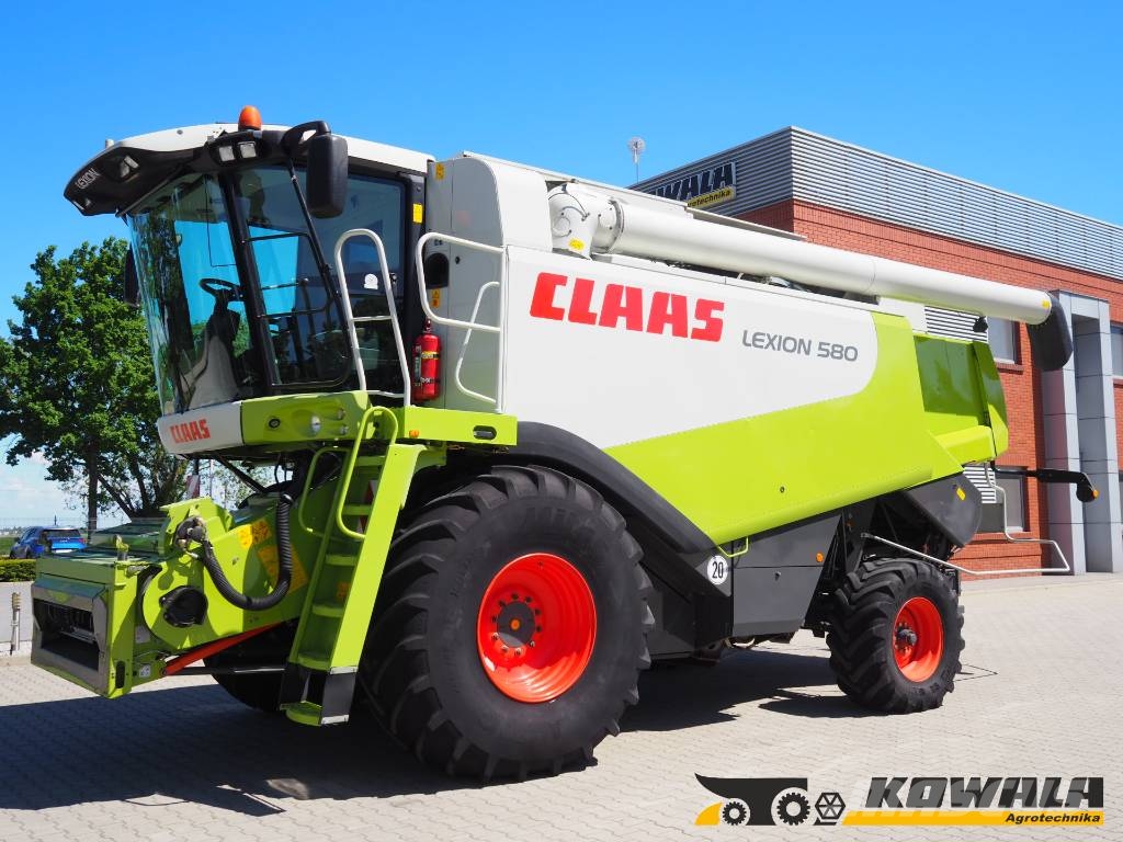 CLAAS Lexion 580 + V900 Kombajni