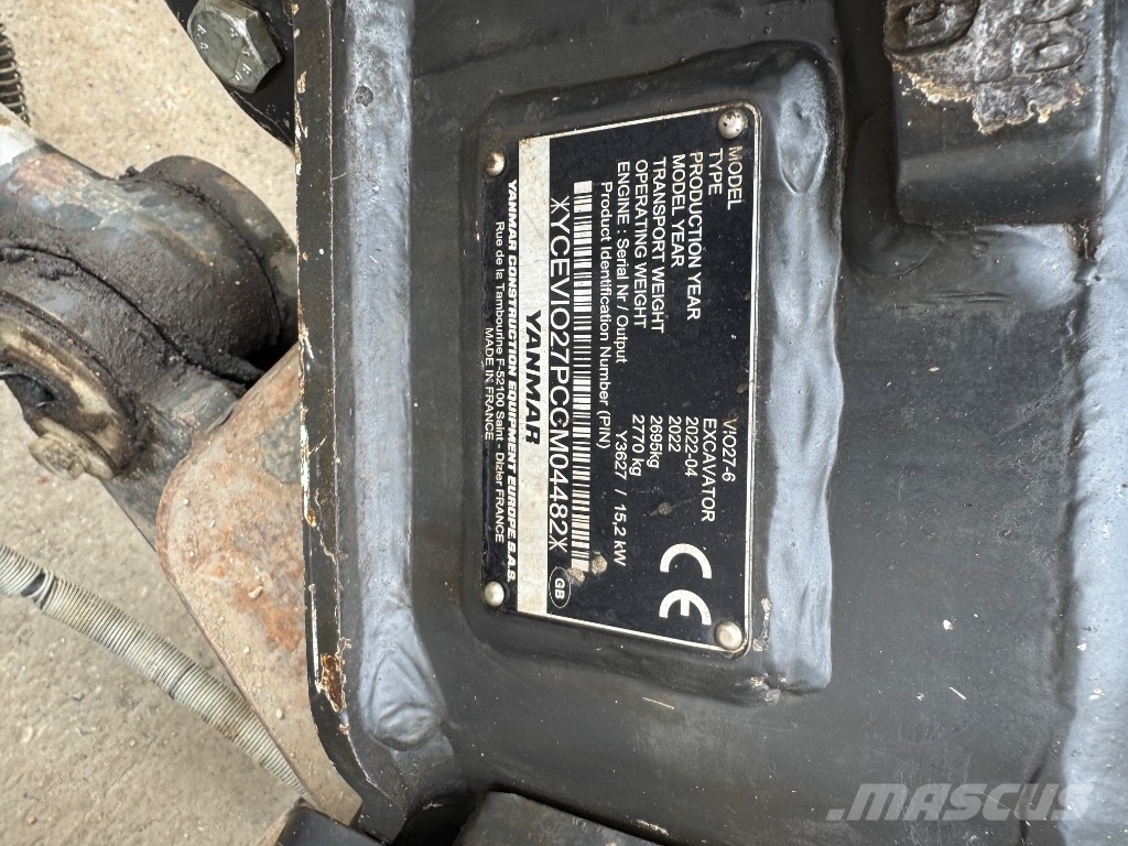 Yanmar VIO27 (04482) Mini excavators < 7t (Mini diggers)
