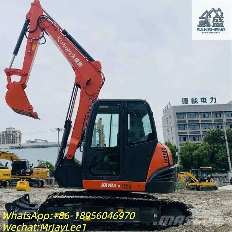 Kubota KX 183-3 Beltegraver