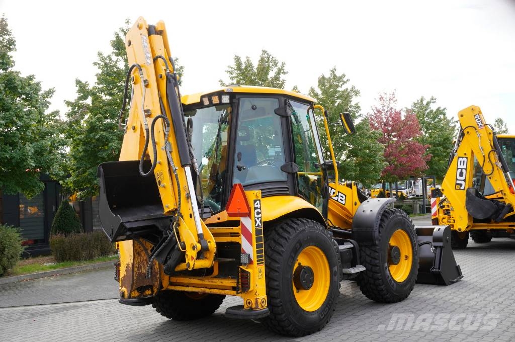 JCB 4CX PRO / joysticks / 3 units バックホーローダー