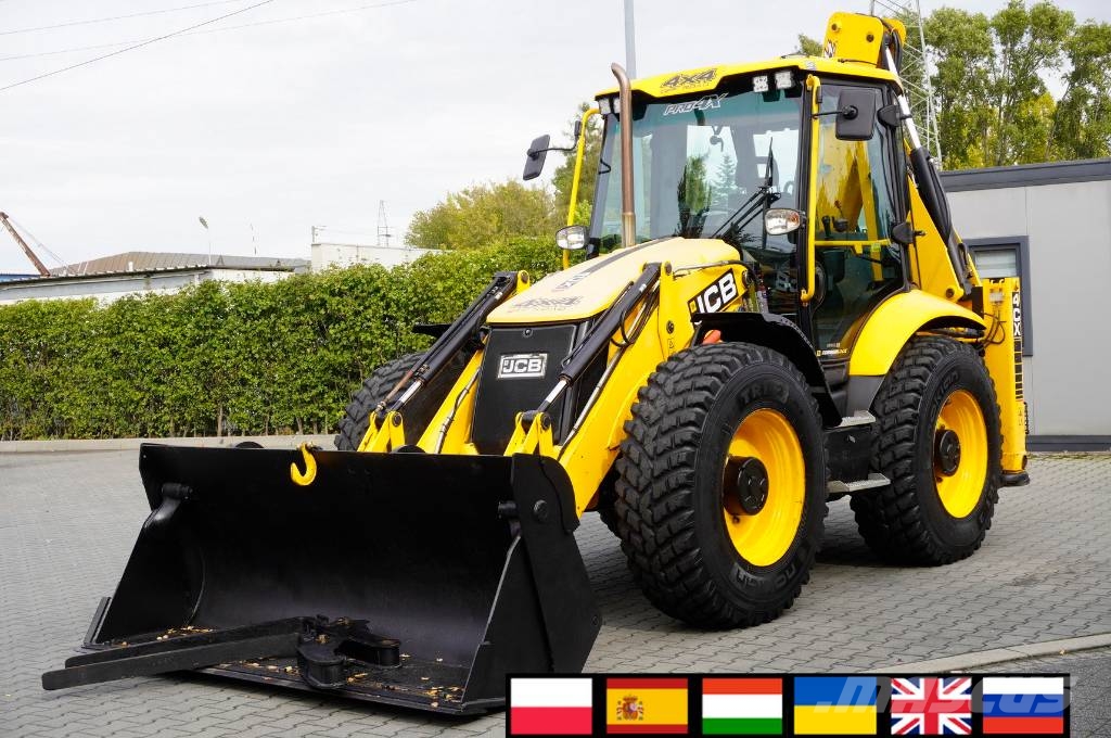 JCB 4CX PRO / joysticks / 3 units バックホーローダー