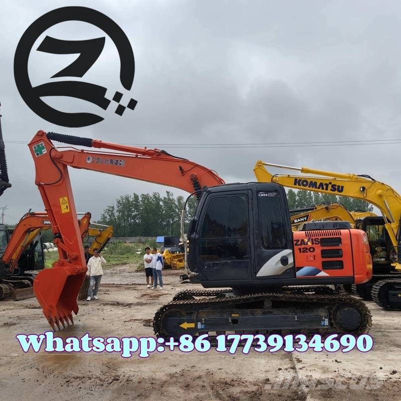 Hitachi ZX 120 Gravemaskiner på larvebånd