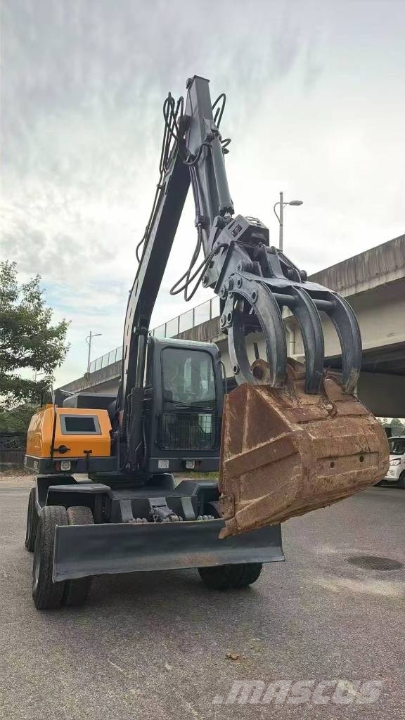 Jingong 75 Shanghai largest supplier Wheeled excavators
