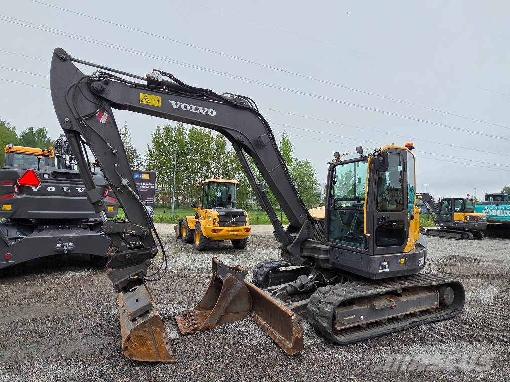 Volvo ECR 88 D حفارات وسط 7 طن - 12 طن
