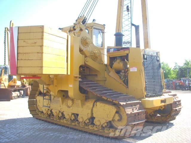 CAT 589 105 t Hubkraft 8x PIPELAYER MIETE / RENTAL Putkenlaskijat