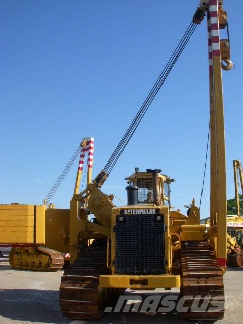 CAT 589 105 t Hubkraft 8x PIPELAYER MIETE / RENTAL Putkenlaskijat