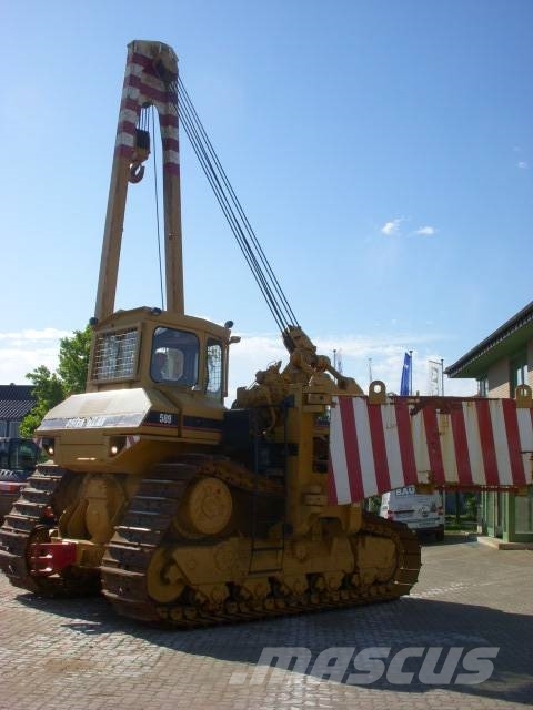 CAT 589 105 t Hubkraft 8x PIPELAYER MIETE / RENTAL Putkenlaskijat